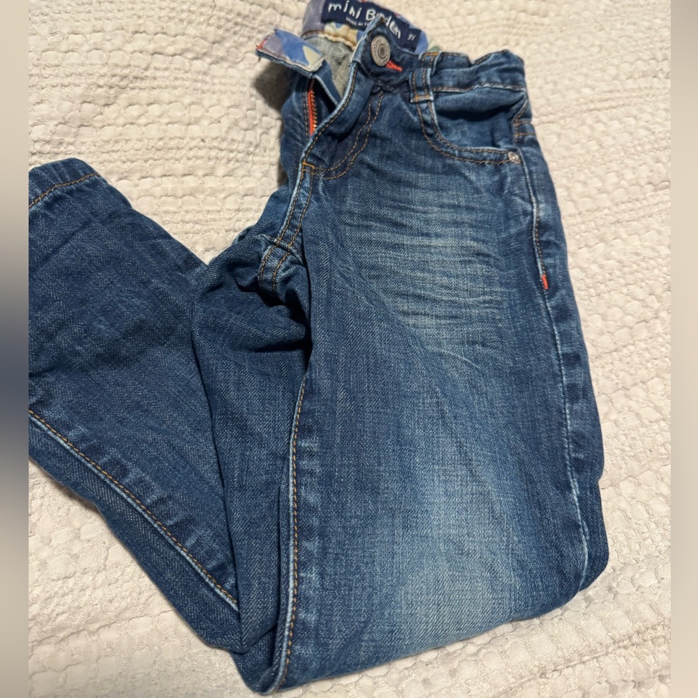 Mini Boden Blue Denim Jeans - Size 3T